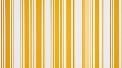 Fototapeta premium Seamless yellow and white vertical stripe pattern 