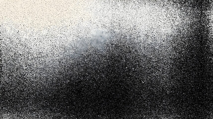 A gradient background transitioning from black to white with a textured, smoky effect