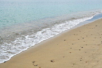 天橋立　日本三景 　美しい海と白い砂浜（日本京都府宮津市）　
Amanohashidate (Amano Hashidate), one of the three most scenic spots in Japan,  Beautiful sea and white sand  (Miyazu City, Kyoto Prefecture, Japan)
