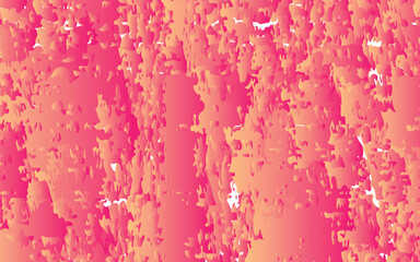 Abstract textured background with vibrant pink and orange floral patterns