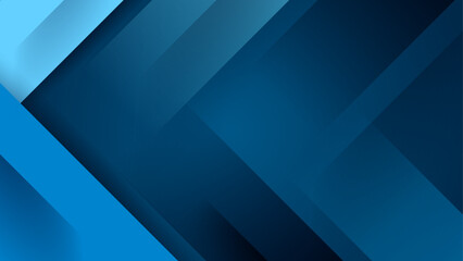 blue corporate abstract background with overlapping stripes