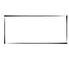 blank billboard isolated on white