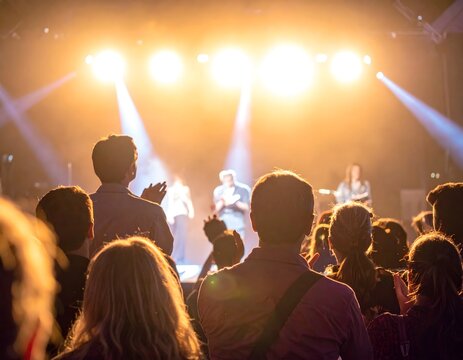 Concert Crowd Applauding