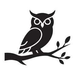 owl on branch