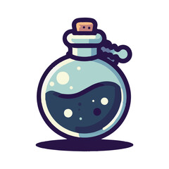 Halloween potions illustration design