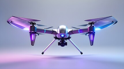 Smart AI Drone Technology with Advanced Unmanned Aerial Robotics for the Future