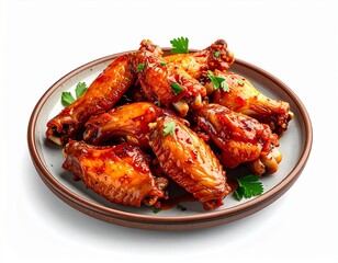 Sweet and Savory Chicken Wings