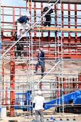 建築工事・男の職場