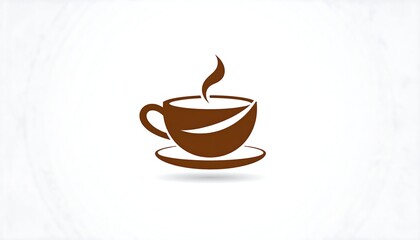 Simple coffee cup icon