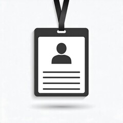Simple ID card icon (1)