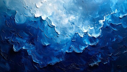 Abstract Blue Background Texture