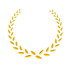 Wreath Frame Ornament 3D Render