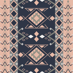 Abstract geometric seamless pattern featuring clean lines and bold symmetry. Ideal for textile prints, home decor, stationery, and fashion design. Perfect for modern branding or minimalist backgrounds