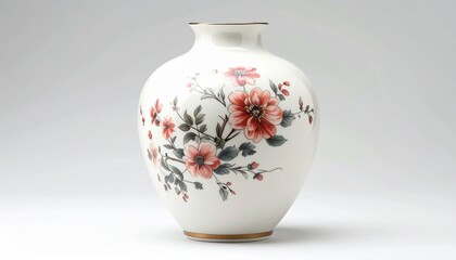vase on white background