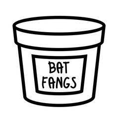 bats fangs storage icon