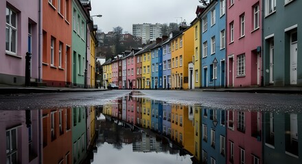 houses on the river in prague