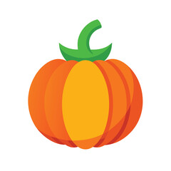 Pumpkin Cartoon Vector Art 