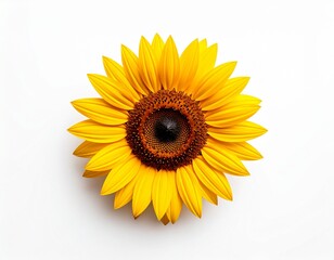 Fototapeta premium Vibrant Sunflower Symbol of Happiness