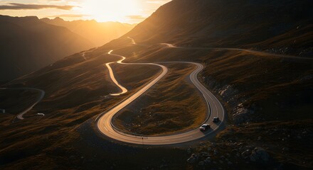 highway in the night