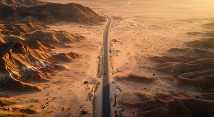 the road to the mountains