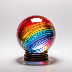 color glass sphere