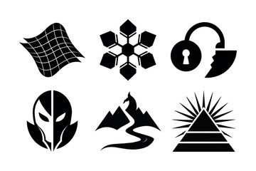 Collection of Silhouette Symbols