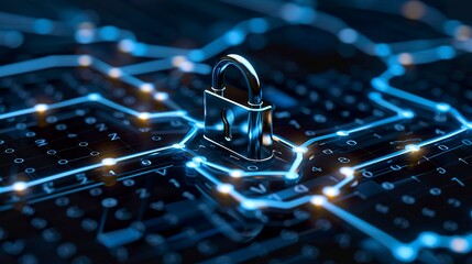 A photo of a secure VPN connection.