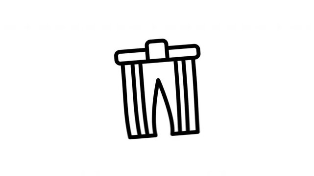 hakama animated icon
