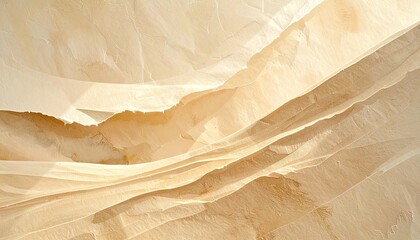 Abstract Beige Layered Texture with Soft Light and Subtle Gradient Pattern