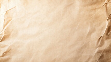 A wrinkled, textured sheet of brown paper, offering a vintage or rustic aesthetic, suitable for various creative projects.