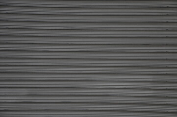 Obraz premium グレー色のシャッター扉