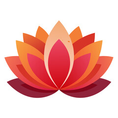 lotus flower vector illustration