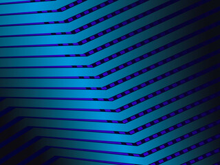 Premium background design with diagonal dark blue stripes pattern. Vector horizontal template for digital lux business banner, contemporary formal invitation, luxury voucher, prestigious gift certific