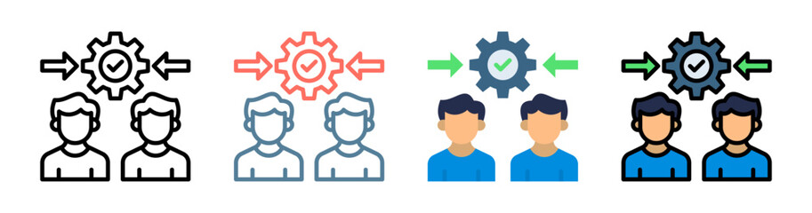Alignment Icon Collection Set Multiple Style