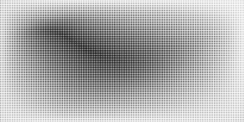 Dotted halftone gradient texture. Fading polka dot background. Repeated dots gradation pattern background. Black vanishing comic pop art overlay backdrop. Halftone raster effect wallpaper. Vector