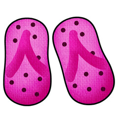 pink slipper