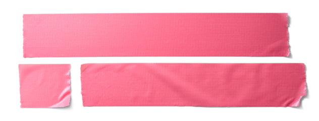 ピンク色のガムテープのテクスチャー
