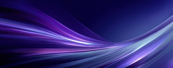 Abstract wavy background with purple and blue color tones and blurred effects