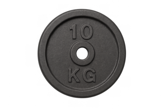 10 kg barbell weight plate disc