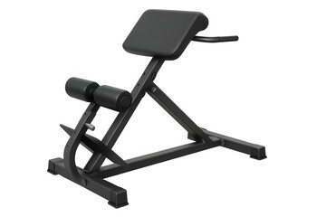 Hyperextension bench gym equipment for back workout