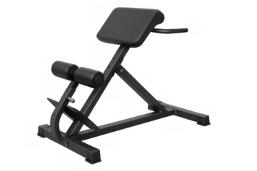 Hyperextension bench gym equipment for back workout