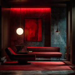 interior of a modern living room