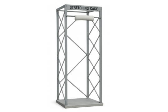 Stretching cage gym equipment with transparent background - Powered by Adobe