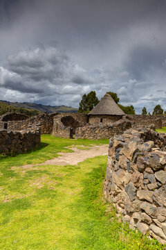 Raqchi is an Inca archaeological site in Peru located in the Cus