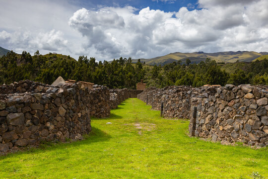 Raqchi is an Inca archaeological site in Peru located in the Cus