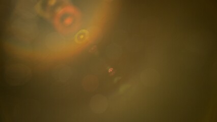 Abstract background of real lens flare for overlay or transition