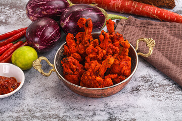 Indian cuisine - spicy Chicken lollipop