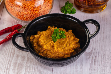Indian cuisine - Lentil vegan dal