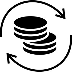 Banking Vector Icon Set Wallet ATM Piggy Bank Credit Card Mobile Payment Cash Savings Transaction Finance Money Receipt Checkout Currency Deposit