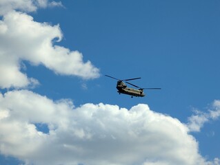 Beautifu natural city sky view